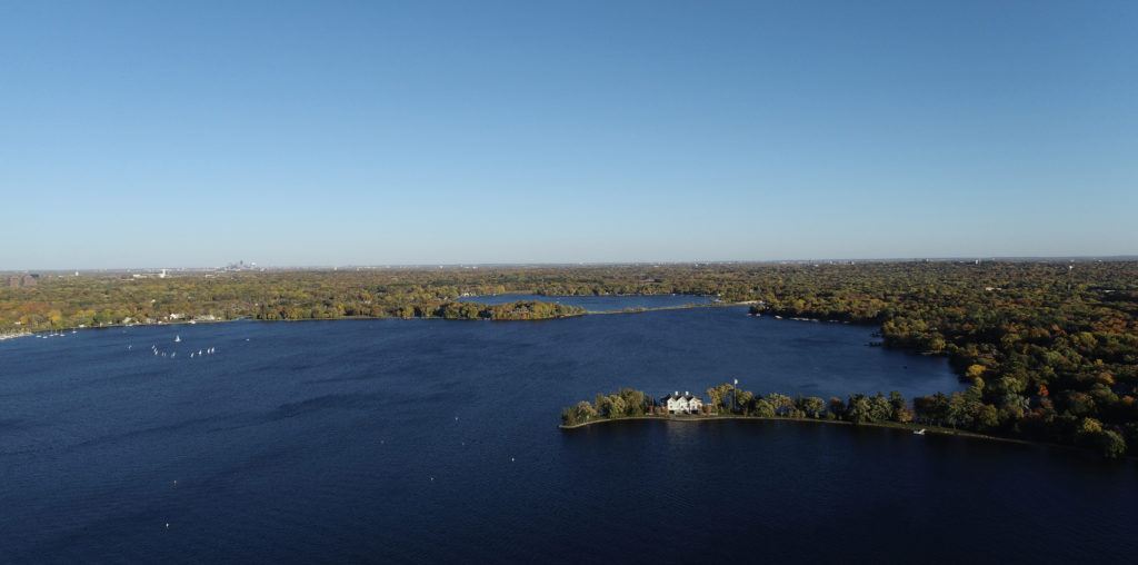 Cedar Point Lake Minnetonka Drone Photo